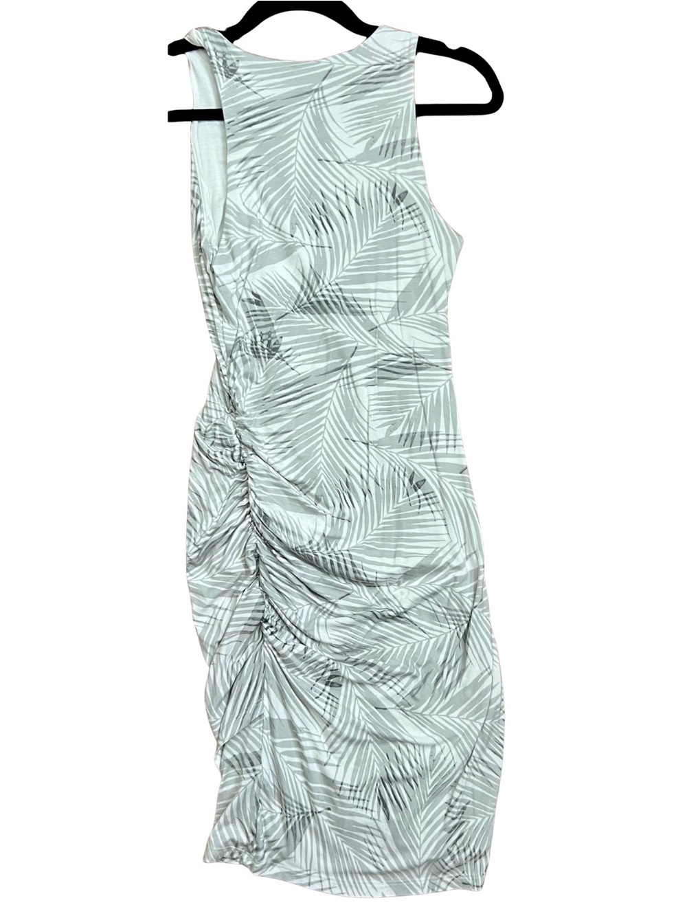 Lemon Tart x Versona Tropical Palm Ruched Midi Dress XS - Picture 5 of 5